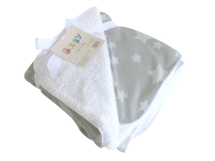 Baby Flauschdecke - Sterne - 75x100cm
