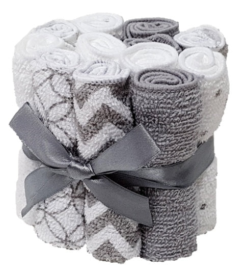 Baby Waschtücher - Klein - 12er Pack