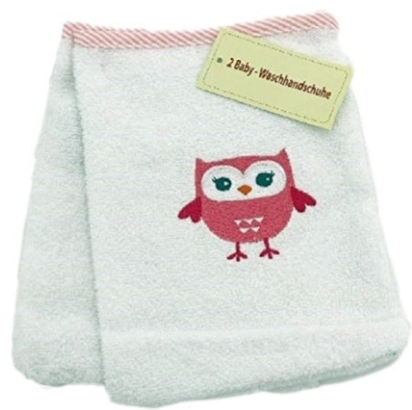 Baby Waschhandschuhe - 2er Pack - Motive