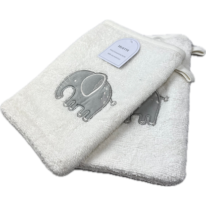Waschhandschuh - 2er Pack - Frottee