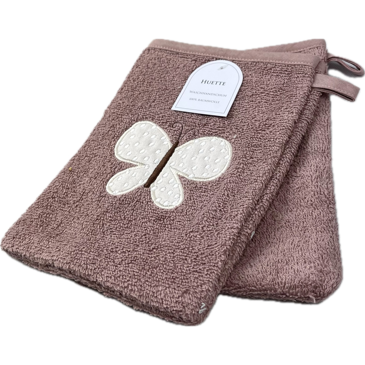 Waschhandschuh - 2er Pack - Frottee